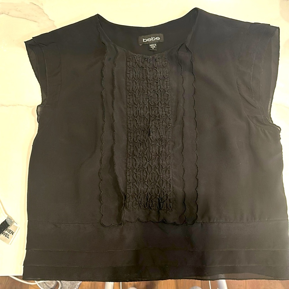 Black festive top